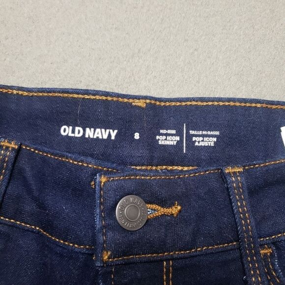 Nwt Pop icon nwt jeans old navy blue  skinny - Picture 7 of 12